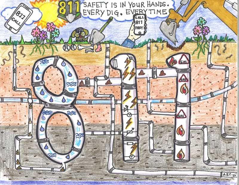2026 poster contest winner: Aleksandar C., Hollywood Academy of Arts and Science, FL, 4th Grade