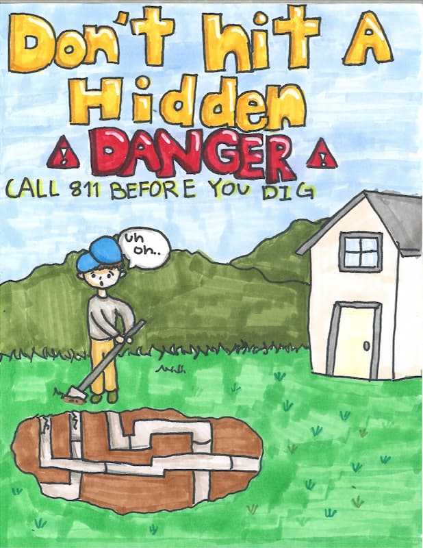 2026 poster contest winner: Allison C., Westborough Middle School, CA, 6th Grade