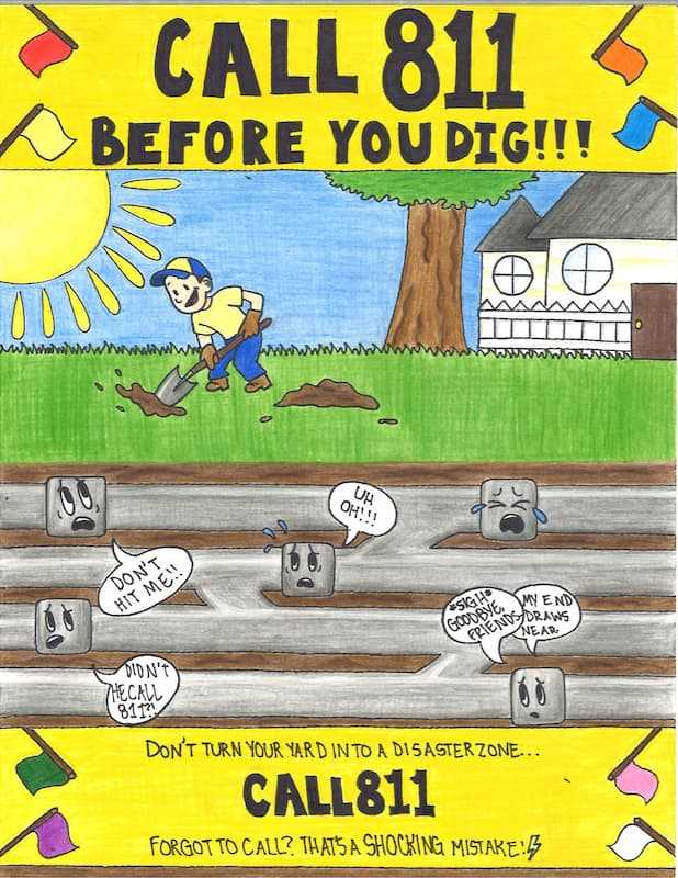 2026 poster contest winner: Caroline H., Breese Elementary, IL, 6th Grade
