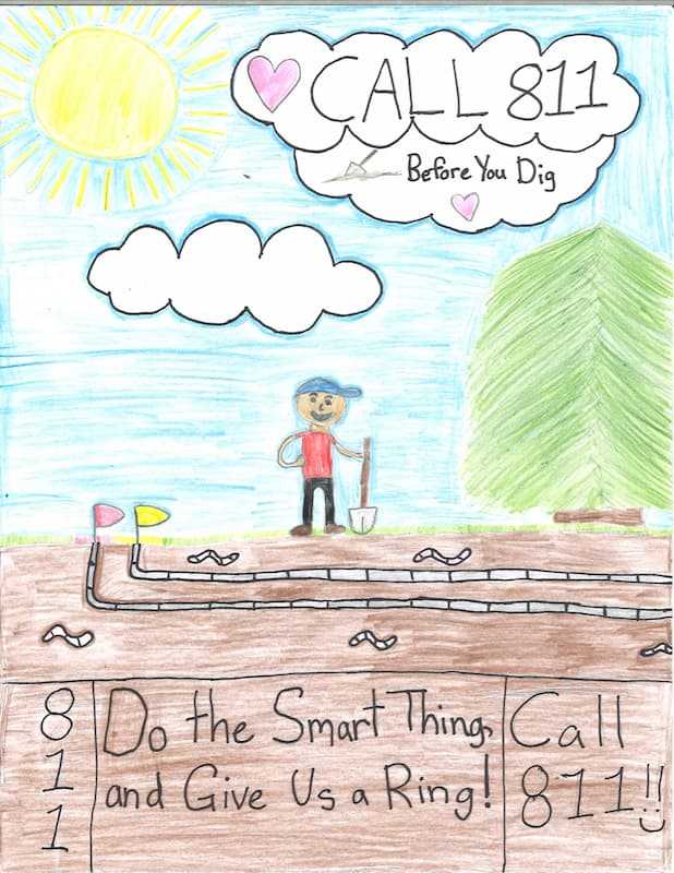 2026 poster contest winner: Grace L., Petoskey St Francis, MI, 5th Grade