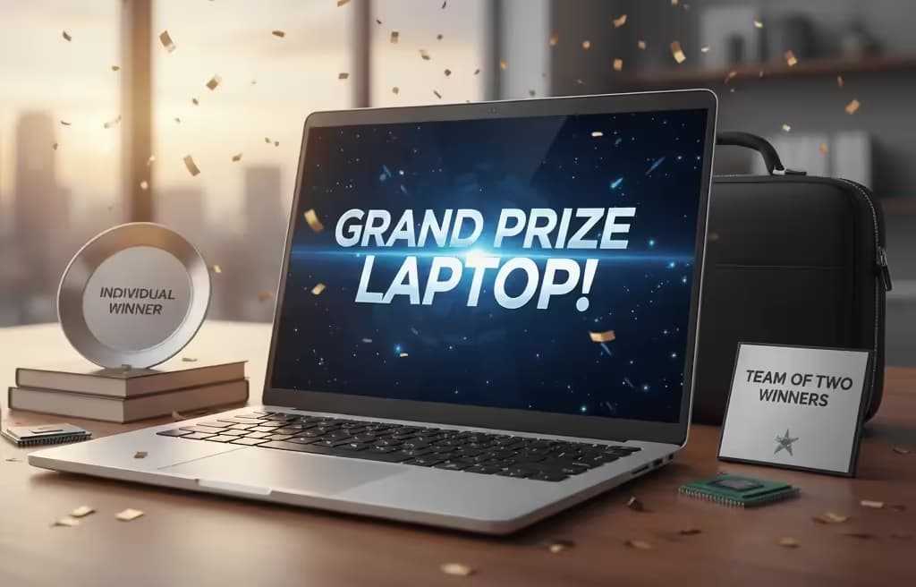 Grand prize package for the video contest